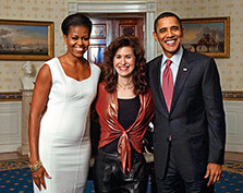 With President Obama & First Lady Michelle Obama